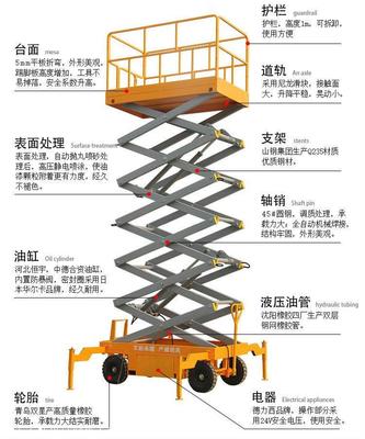 百铸BZSJY移动升降机-牵引移动电动升降机